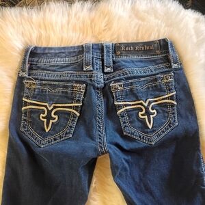 Rock Revival Women's Dark Blue Skinny Jeans